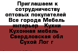 Приглашаем к сотрудничеству оптовых покупателей - Все города Мебель, интерьер » Кухни. Кухонная мебель   . Свердловская обл.,Сухой Лог г.